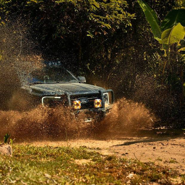 LED Pod Lights – 3” / 6” / 8” High-Performance Off-Road Lights with Spot & Flood Beams + DRL Modes